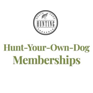 Hunt-Your-Own-Dog Membership